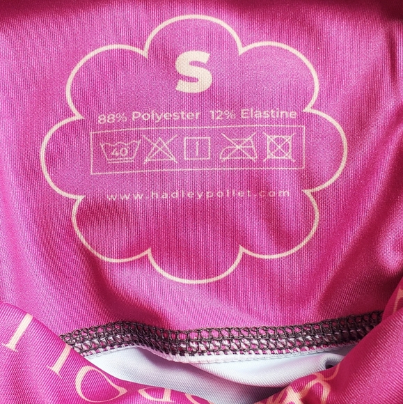 NWOT Hadley Pollet SLATE ZINNIA OASIS LEGGINGS in S - Picture 3 of 5